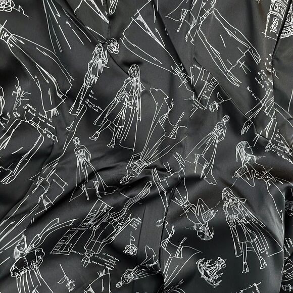 NEW White House Black Market Editor Blazer Black Structured Modern Minimalist - Picture 10 of 13